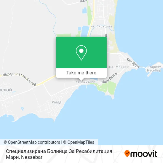 Карта Специализирана Болница За Рехабилитация Мари