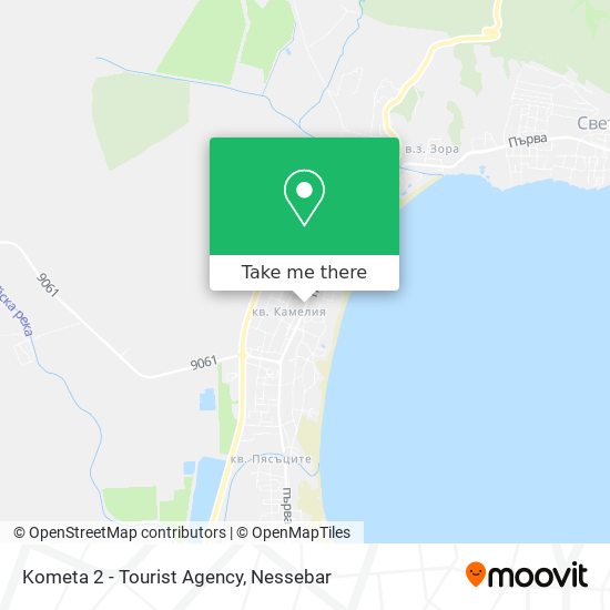 Kometa 2 - Tourist Agency map
