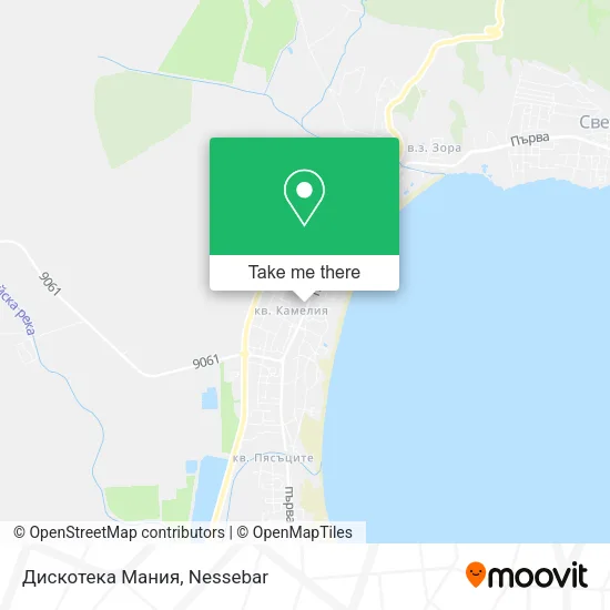 Карта Дискотека Мания
