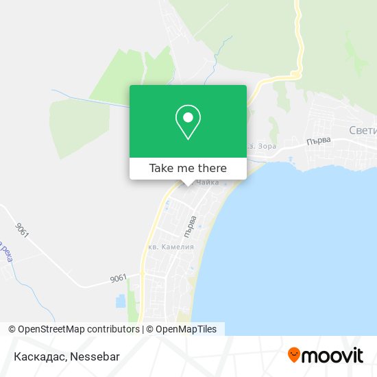 Каскадас map