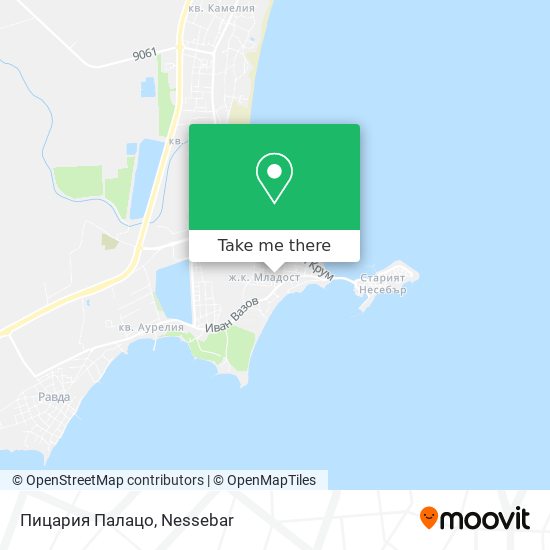 Пицария Палацо map
