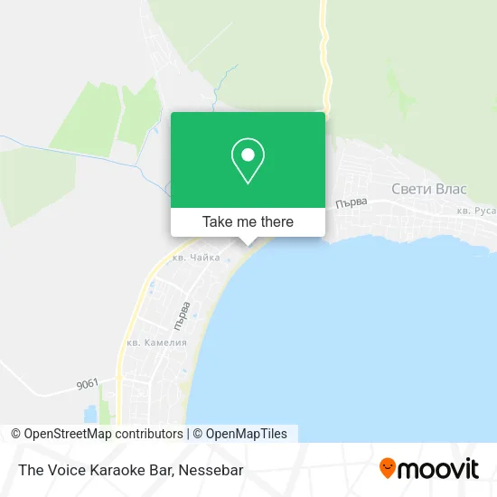 Карта The Voice Karaoke Bar