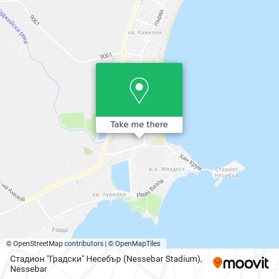 Стадион "Градски" Несебър (Nessebar Stadium) map