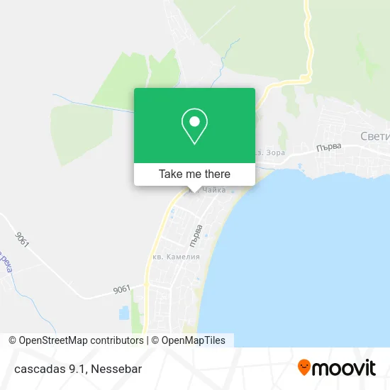 Карта cascadas 9.1