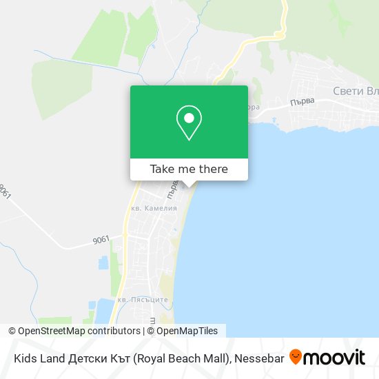 Kids Land Детски Кът (Royal Beach Mall) map