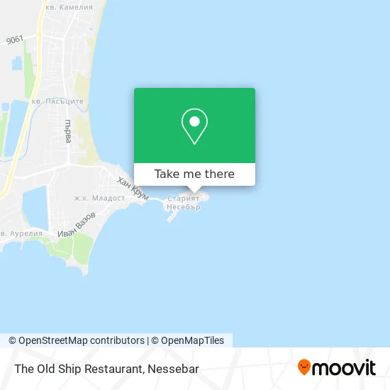 Карта The Old Ship Restaurant