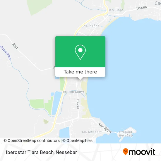 Карта Iberostar Tiara Beach
