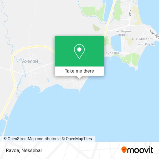 Ravda map
