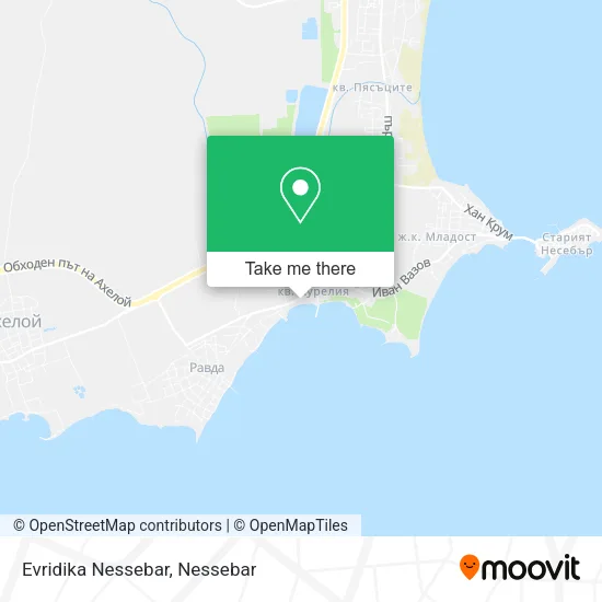 Карта Evridika Nessebar