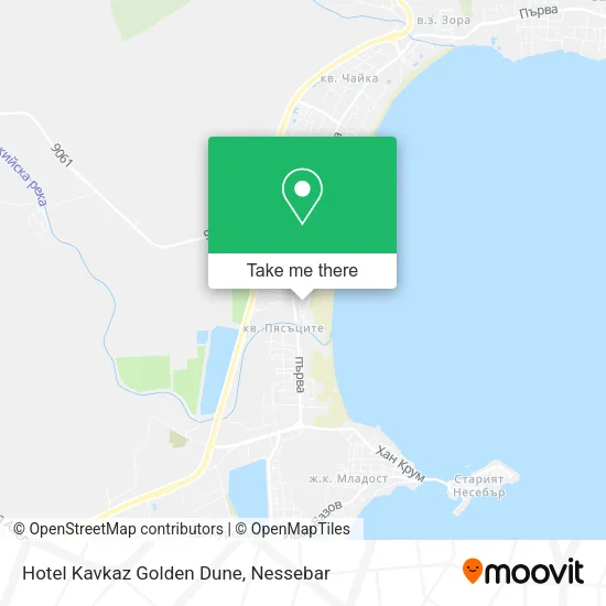 Карта Hotel Kavkaz Golden Dune