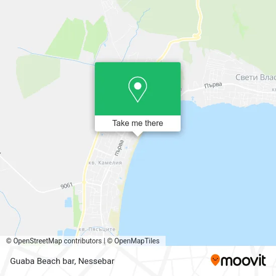 Карта Guaba Beach bar