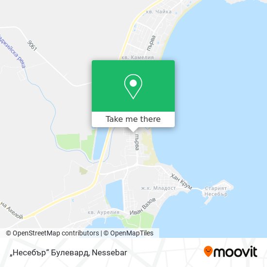 „Несебър“ Булевард map