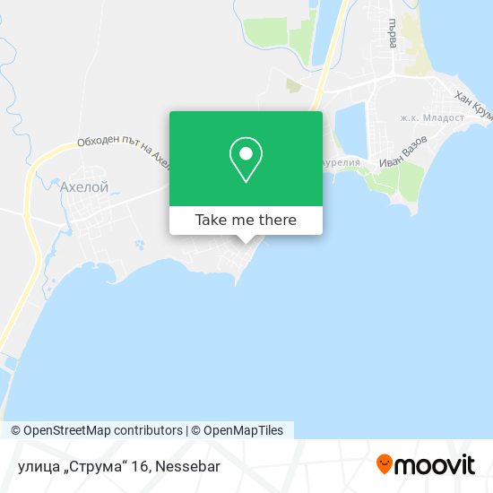 улица „Струма“ 16 map