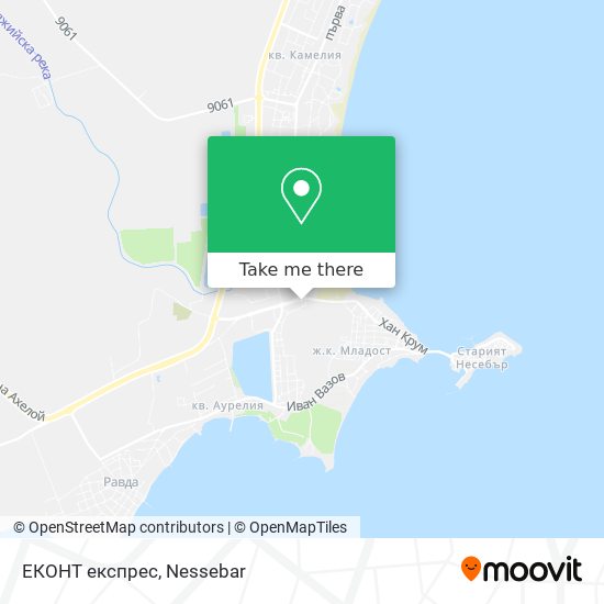 ЕКОНТ експрес map