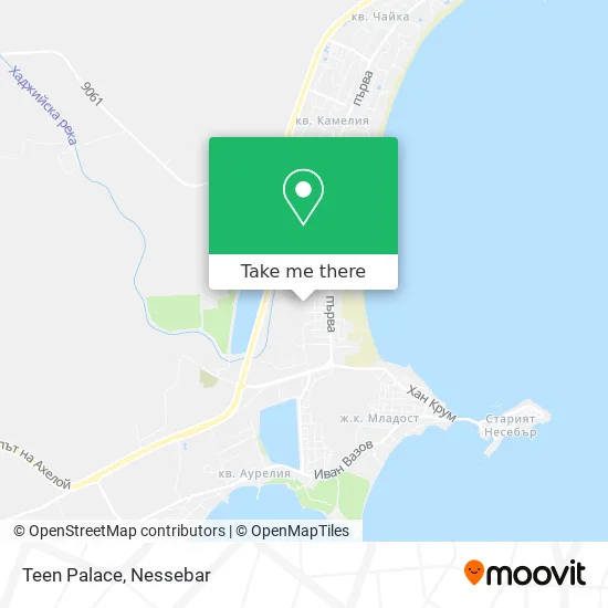 Teen Palace map