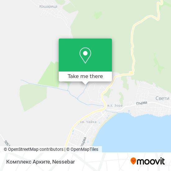 Комплекс Арките map
