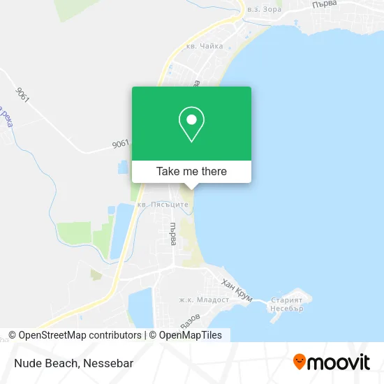 Карта Nude Beach