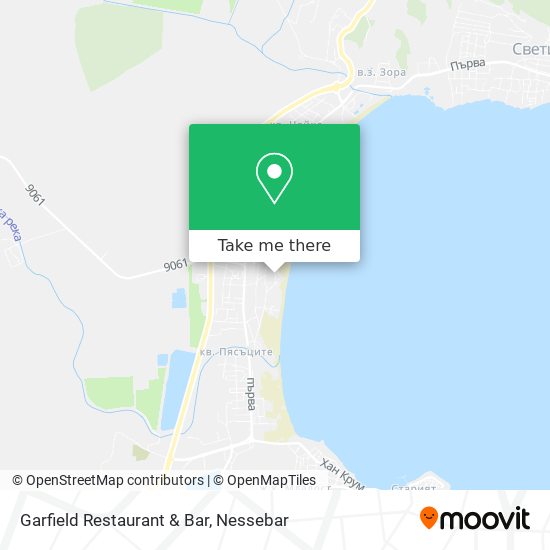 Garfield Restaurant & Bar map