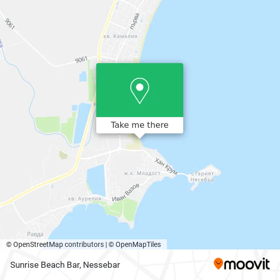 Карта Sunrise Beach Bar