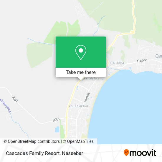 Карта Cascadas Family Resort