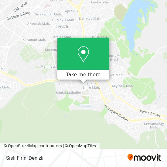 Sisli Fırın map
