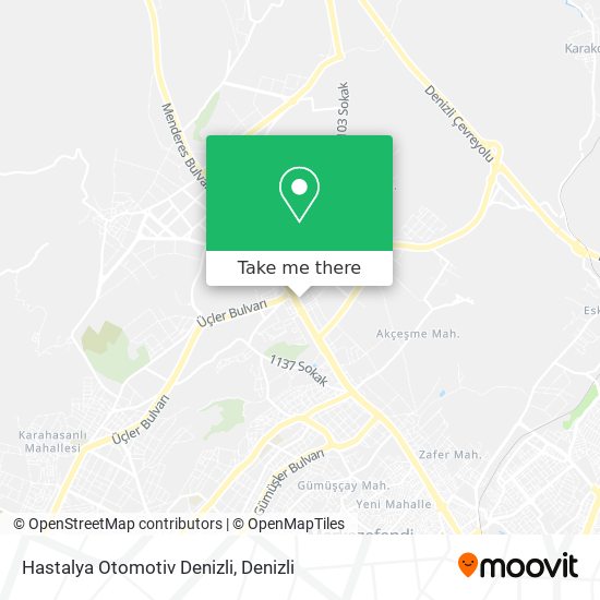 Hastalya Otomotiv Denizli map