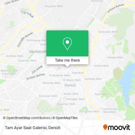 Tam Ayar Saat Galerisi map