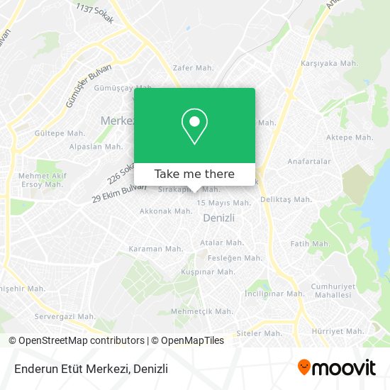 Enderun Etüt Merkezi map
