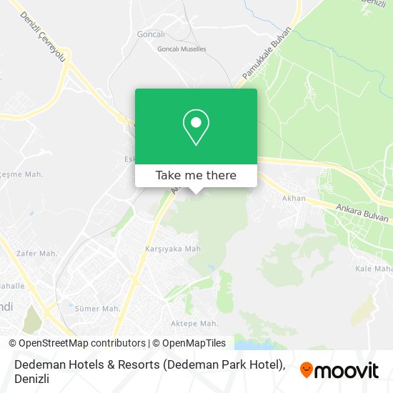 Dedeman Hotels & Resorts (Dedeman Park Hotel) map