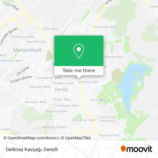 Deliktaş Kavşağı map