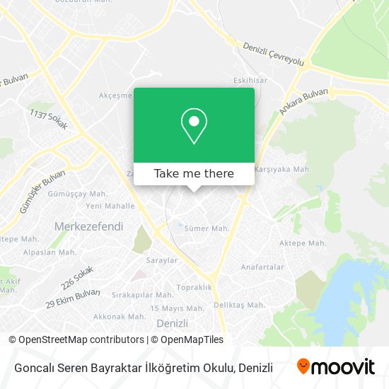 Goncalı Seren Bayraktar İlköğretim Okulu map