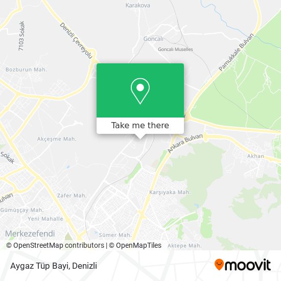 Aygaz Tüp Bayi map