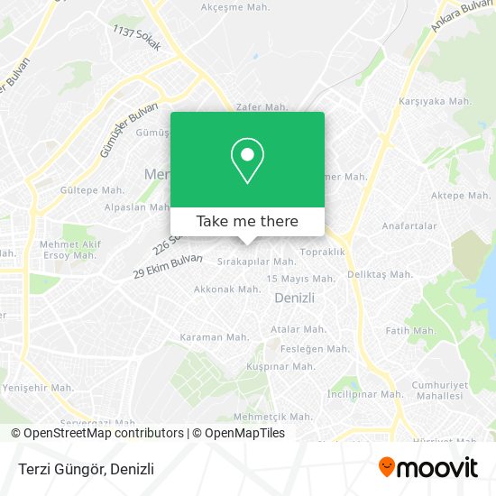Terzi Güngör map