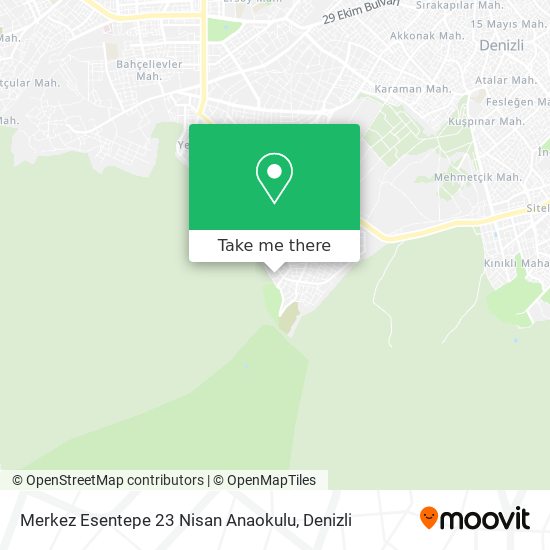 Merkez Esentepe 23 Nisan Anaokulu map