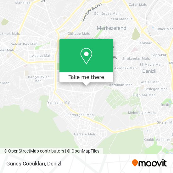 Güneş Cocukları map