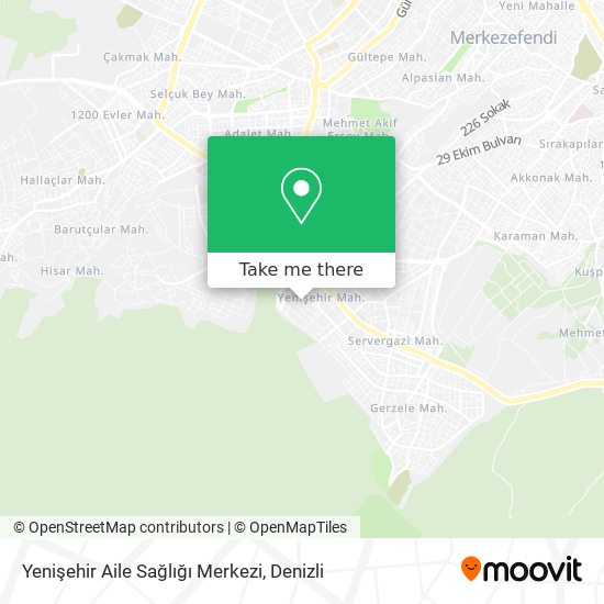 Yenişehir Aile Sağlığı Merkezi map