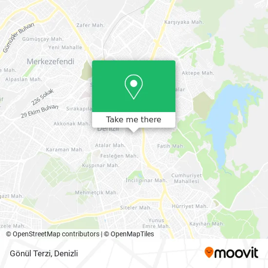 Gönül Terzi map