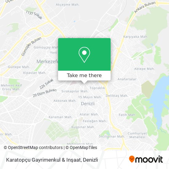 Karatopçu Gayrimenkul & Inşaat map
