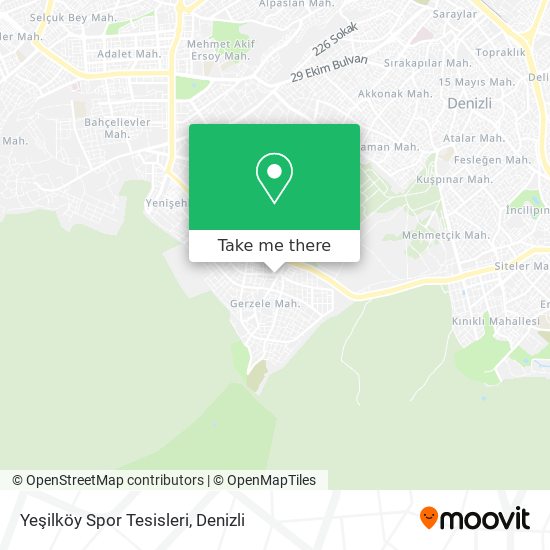 Yeşilköy Spor Tesisleri map