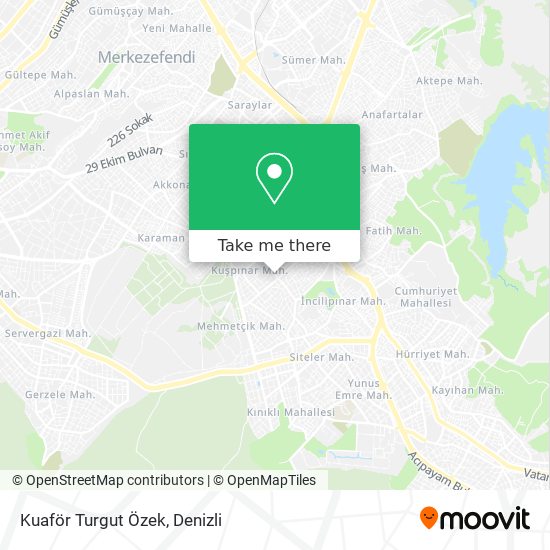 Kuaför Turgut Özek map
