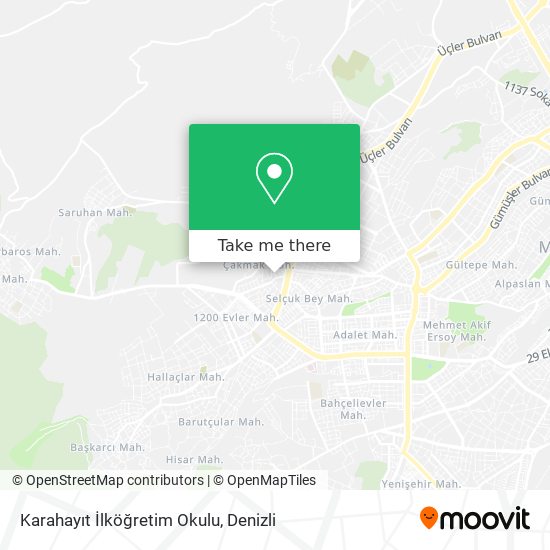 Karahayıt İlköğretim Okulu map