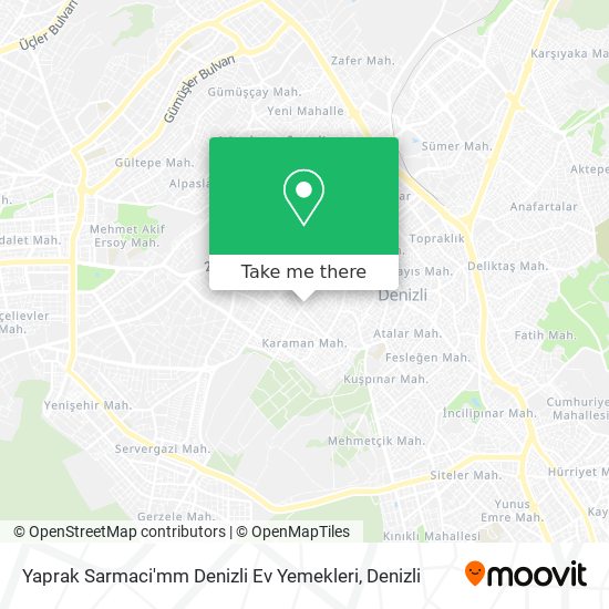 Yaprak Sarmaci'mm Denizli Ev Yemekleri map