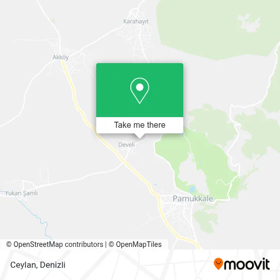 Ceylan map
