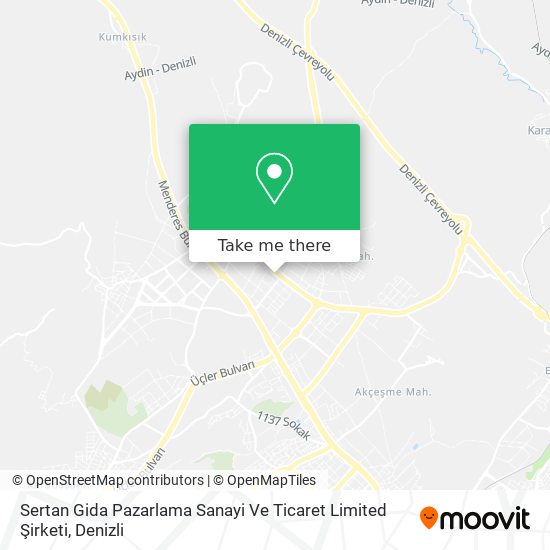 Sertan Gida Pazarlama Sanayi Ve Ticaret Limited Şirketi map