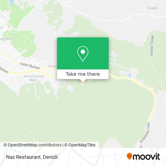 Naz Restaurant map