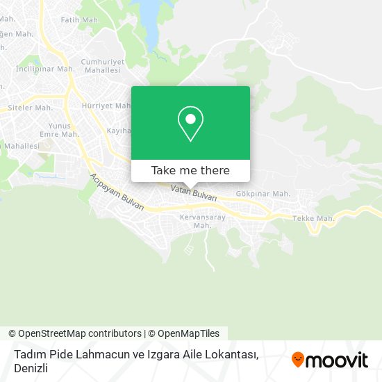 Tadım Pide Lahmacun ve Izgara Aile Lokantası map