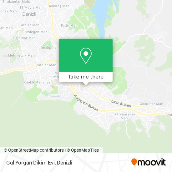 Gül Yorgan Dikim Evi map