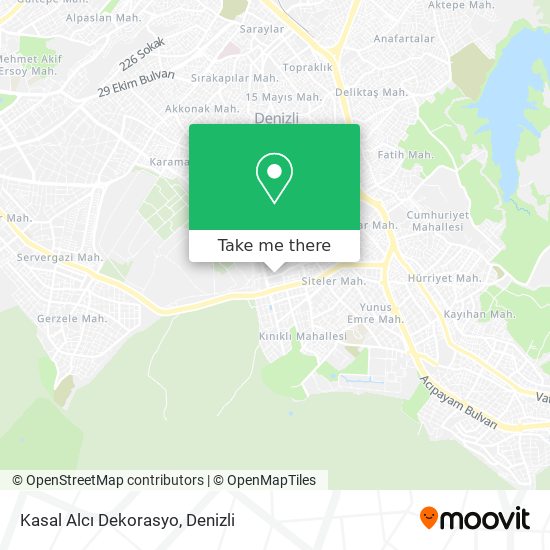 Kasal Alcı Dekorasyo map
