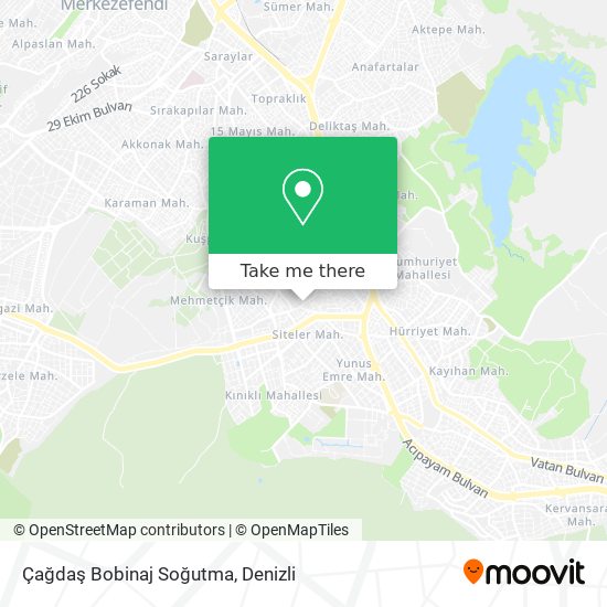 Çağdaş Bobinaj Soğutma map