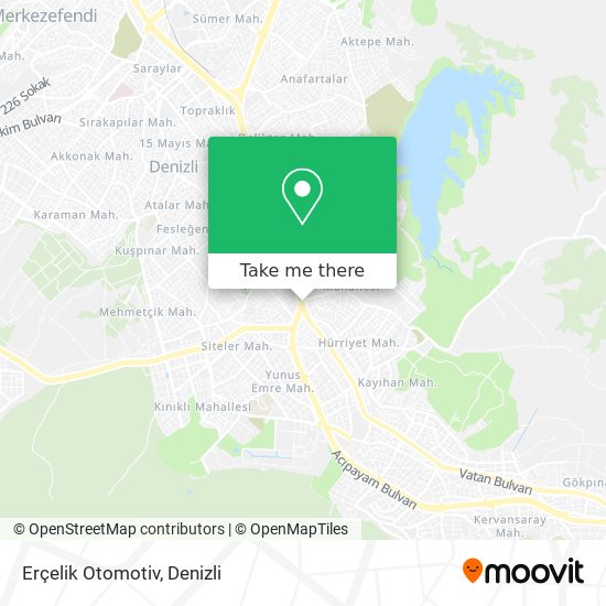 Erçelik Otomotiv map